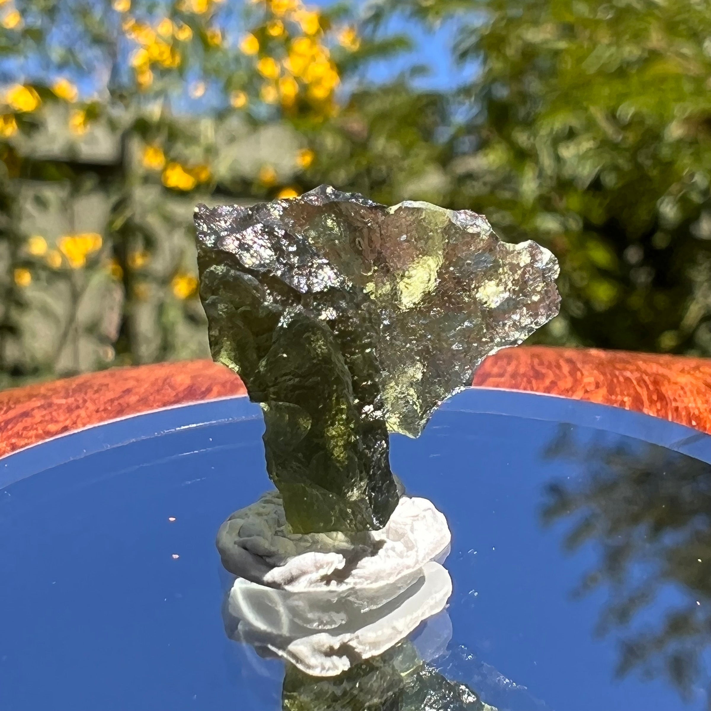 Besednice Moldavite 1.1 grams #360-Moldavite Life