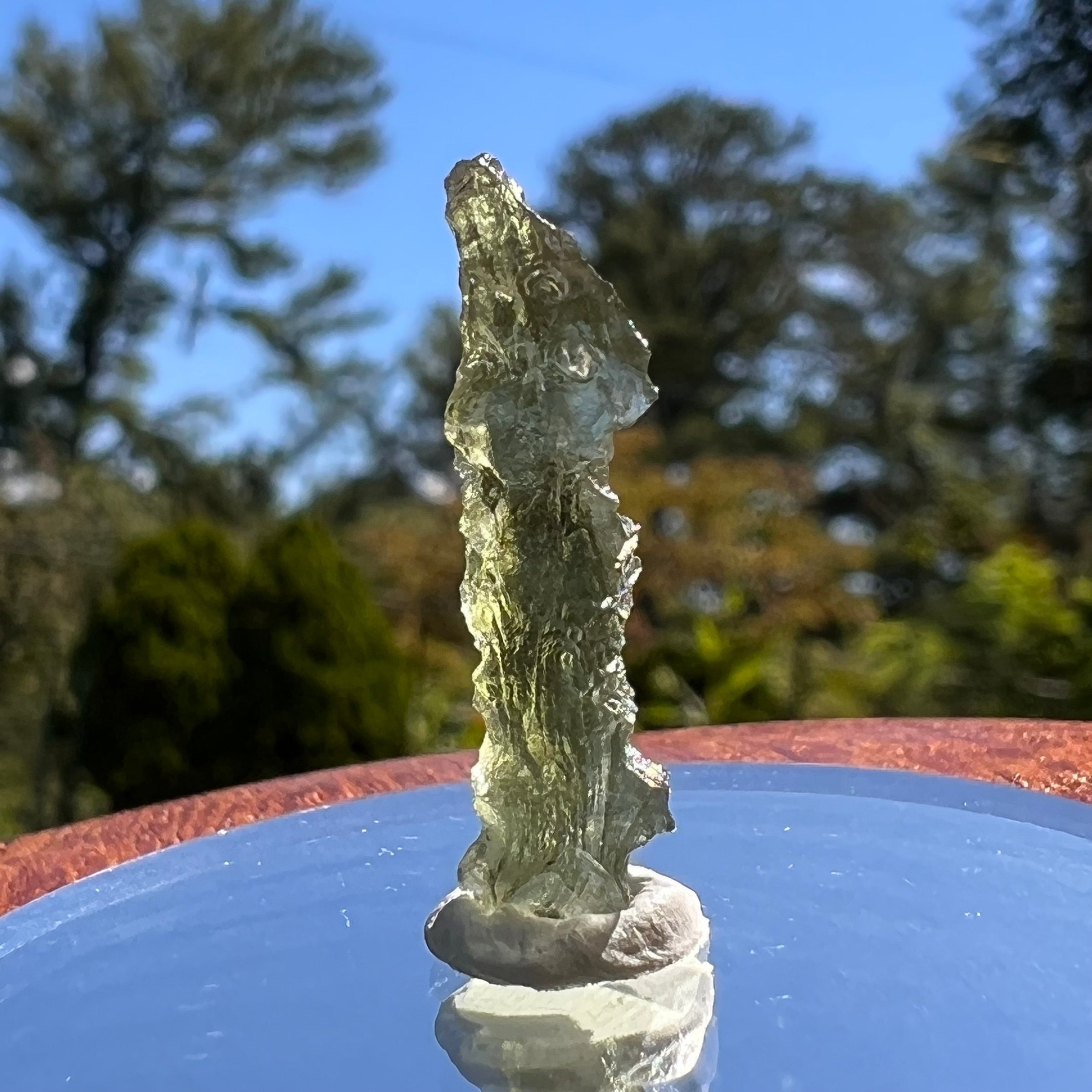Besednice Moldavite 1.14 grams #395-Moldavite Life