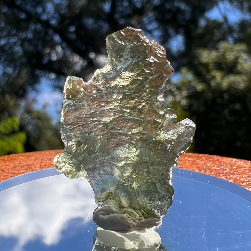 Besednice Moldavite 1.62 grams #474-Moldavite Life