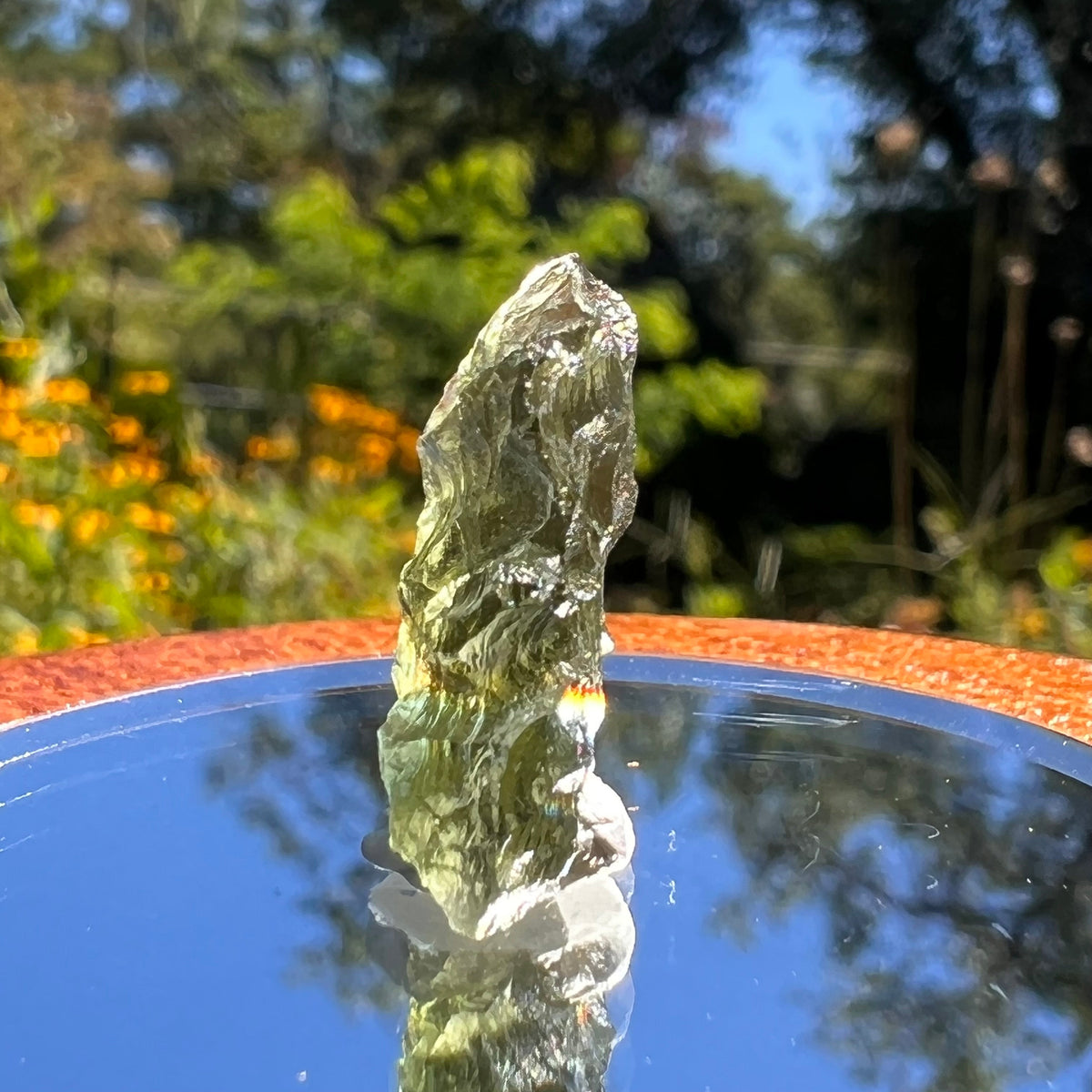 Besednice Moldavite 1.7 grams #366-Moldavite Life