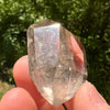 Brookite in Quartz Crystal #244-Moldavite Life