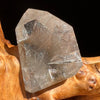 Brookite in Quartz Crystal #251-Moldavite Life