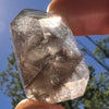 Brookite in Quartz Crystal #255-Moldavite Life