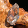 Brookite in Quartz Crystal #259-Moldavite Life