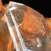Brookite in Quartz Crystal #271-Moldavite Life