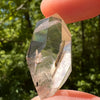 Brookite in Quartz Crystal Phantoms #252-Moldavite Life