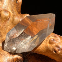 Brookite in Quartz Crystal Phantoms #252-Moldavite Life