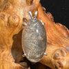 Brookite in Quartz Pendant Sterling Silver #2682-Moldavite Life