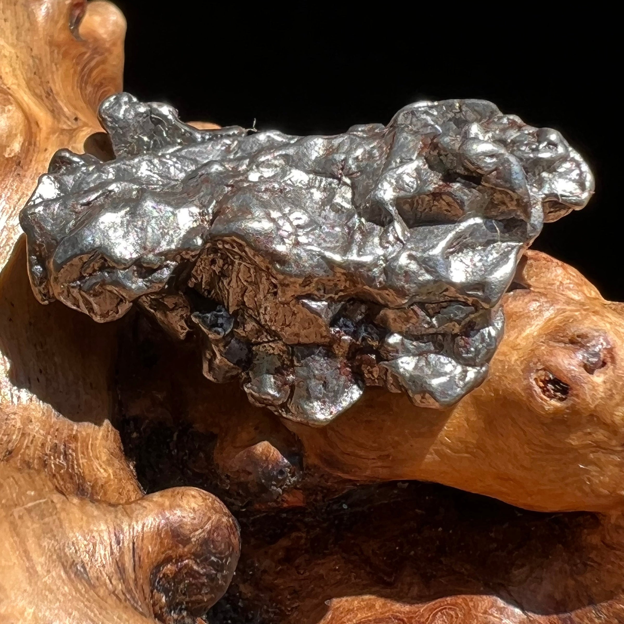 Campo Del Cielo Meteorite 21.3 grams #76-Moldavite Life
