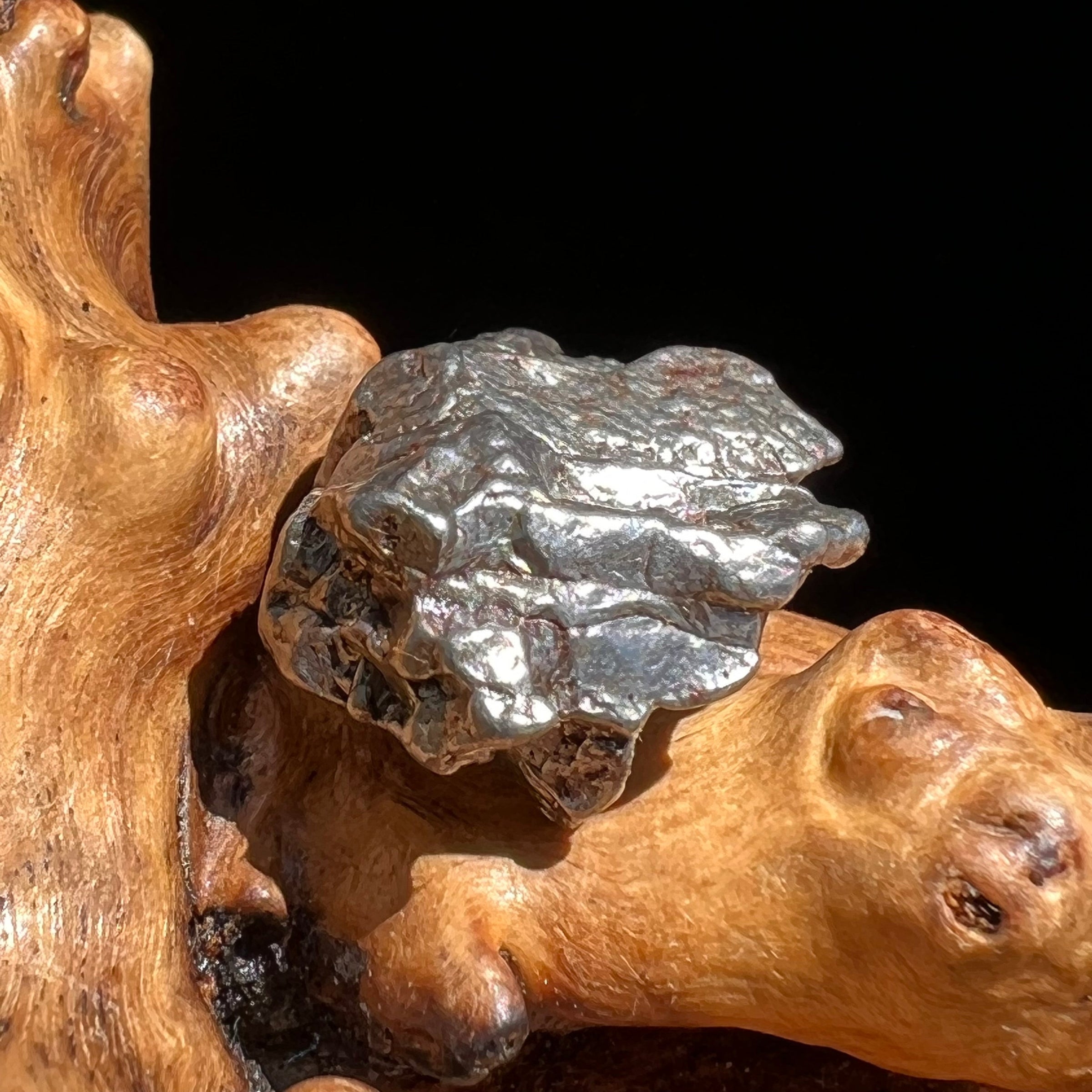 Campo Del Cielo Meteorite 21.3 grams #76-Moldavite Life