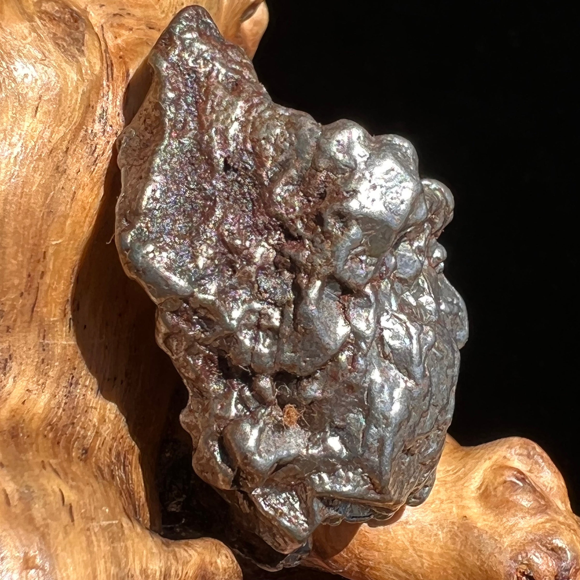 Campo Del Cielo Meteorite 22.4 grams #45-Moldavite Life