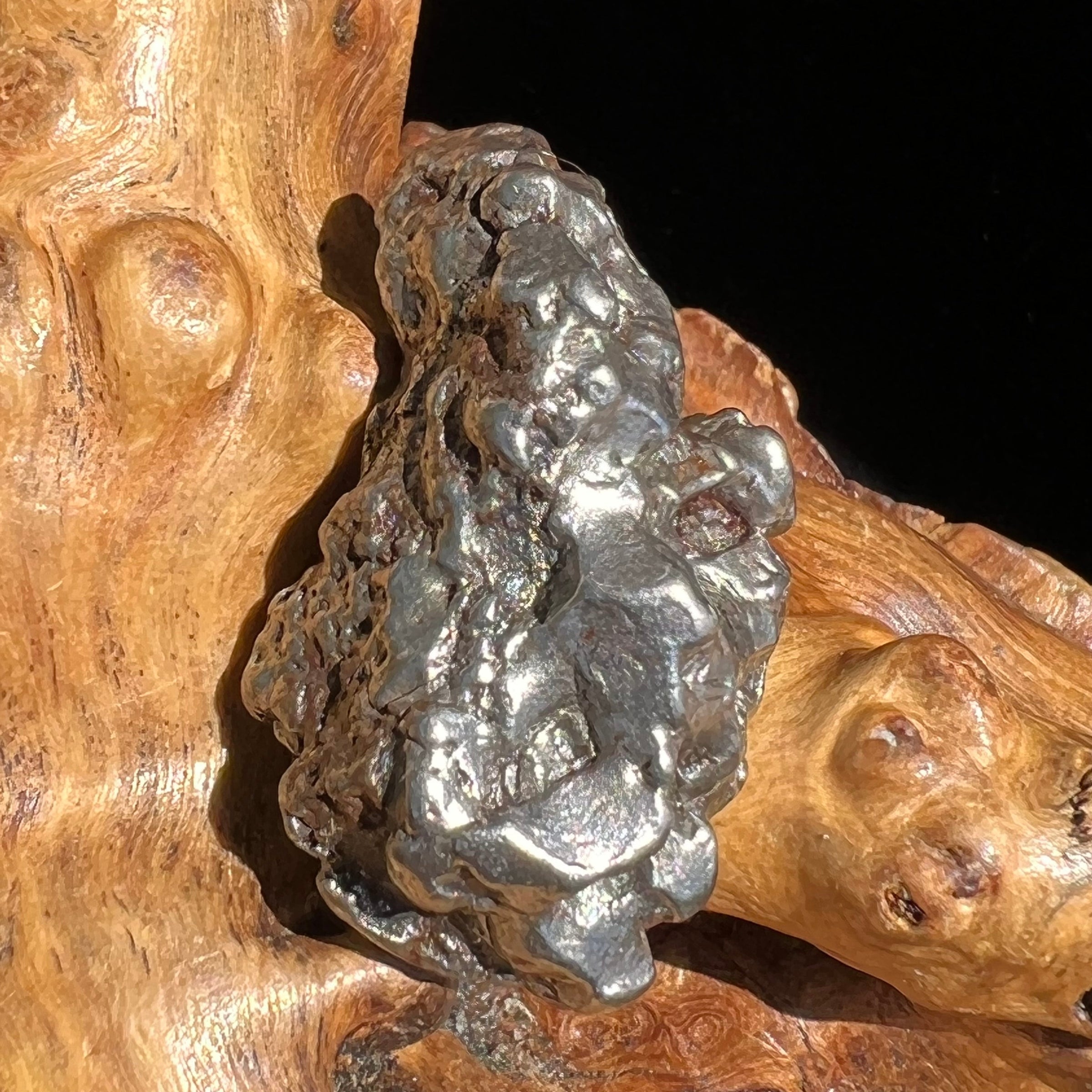 Campo Del Cielo Meteorite 26.9 grams #70-Moldavite Life