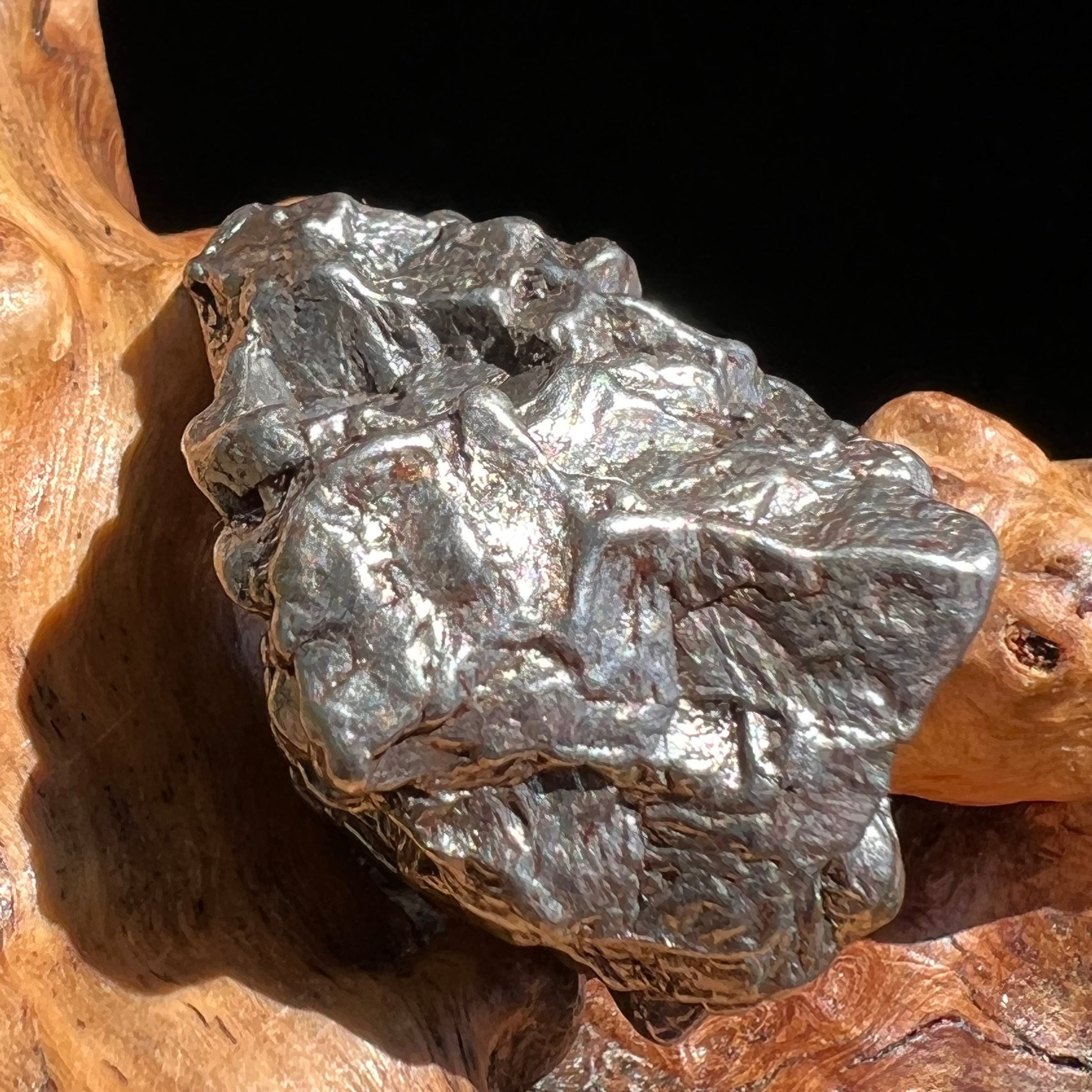 Campo Del Cielo Meteorite 27.2 grams #54-Moldavite Life