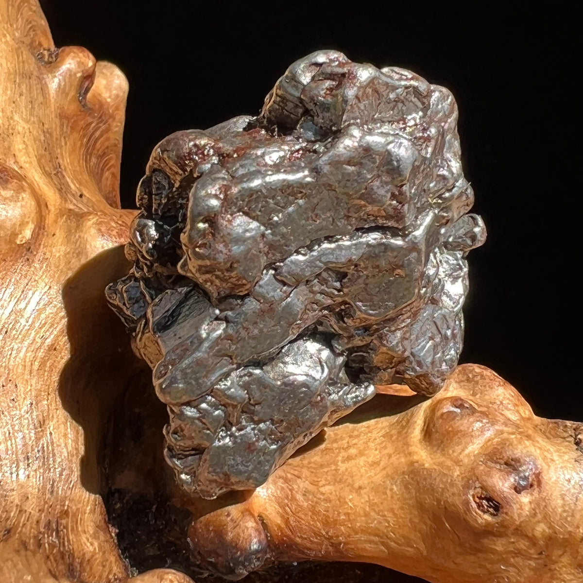 Campo Del Cielo Meteorite 27.4 grams #61-Moldavite Life
