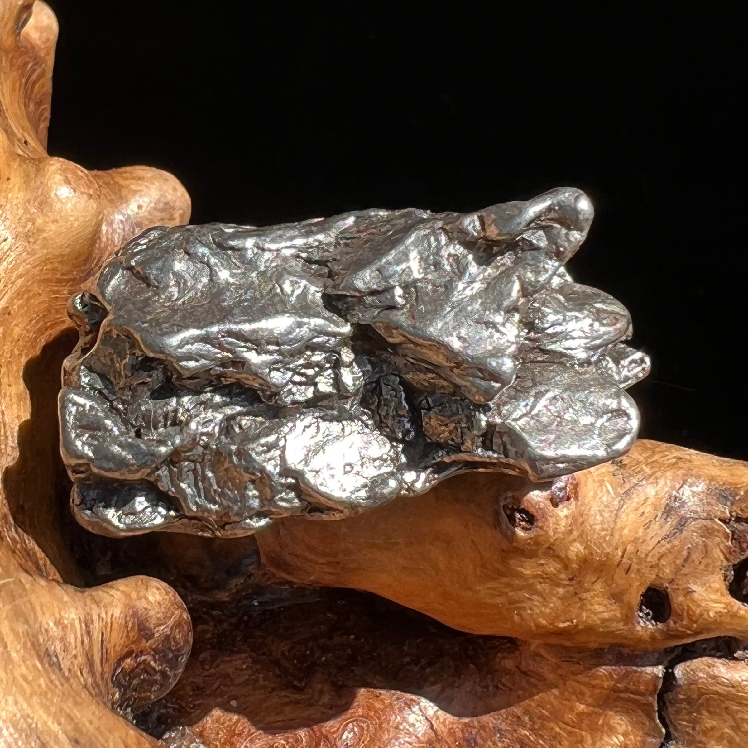 Campo Del Cielo Meteorite 28.8 grams #39-Moldavite Life