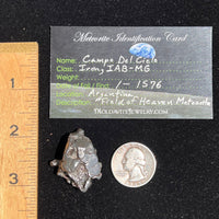 Campo Del Cielo Meteorite 30 grams #71-Moldavite Life
