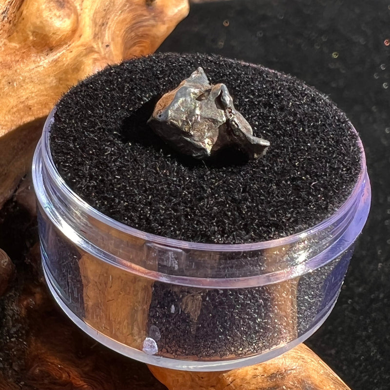 Campo Del Cielo Meteorite Bead Raw #12-Moldavite Life