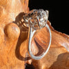 Campo Del Cielo Meteorite Ring Sterling Size 4.5 #3007-Moldavite Life