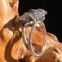 Campo Del Cielo Meteorite Ring Sterling Size 9 #2988-Moldavite Life