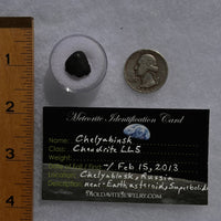 Chelyabinsk Meteorite Superbolide Asteroid 1.9 grams #50-Moldavite Life