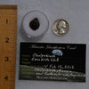Chelyabinsk Meteorite Superbolide Asteroid 2.6 grams #35-Moldavite Life