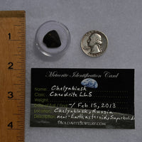 Chelyabinsk Meteorite Superbolide Asteroid 3.7 grams #37-Moldavite Life