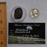 Chelyabinsk Meteorite Superbolide Asteroid 3.9 grams #11-Moldavite Life