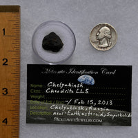 Chelyabinsk Meteorite Superbolide Asteroid 4.5 grams #17-Moldavite Life