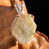 Chrysoberyl Pendant Sterling #3593-Moldavite Life