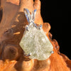 Chrysoberyl Pendant Sterling #3594-Moldavite Life