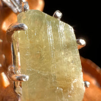 Chrysoberyl Pendant Sterling #3598-Moldavite Life