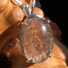 Colombianite Necklace Sterling Silver #2867-Moldavite Life