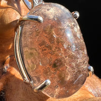 Colombianite Necklace Sterling Silver #2874-Moldavite Life