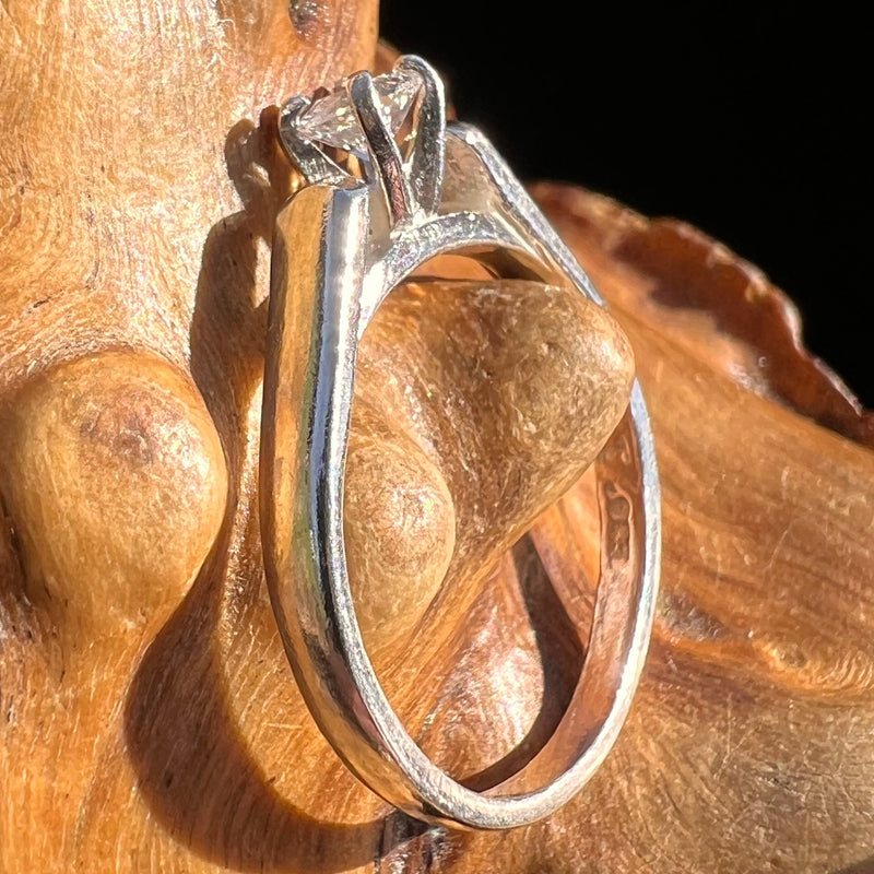 Danburite Ring Sterling Silver #3912-Moldavite Life