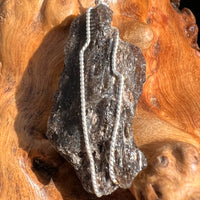 Darwinite Wire Wrapped Pendant Sterling Silver #3824-Moldavite Life