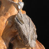 Darwinite Wire Wrapped Pendant Sterling Silver #3835-Moldavite Life