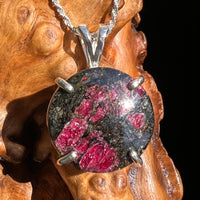 Eudialyte Pendant Sterling Silver #2939-Moldavite Life