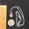 Faceted Kunzite Necklace Sterling Silver #1808-Moldavite Life