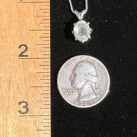 Faceted Libyan Desert Glass Necklace Sterling Silver #201-Moldavite Life