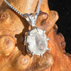 Faceted Libyan Desert Glass Necklace Sterling Silver #204-Moldavite Life