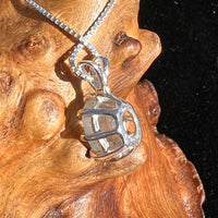 Faceted Libyan Desert Glass Necklace Sterling Silver #207-Moldavite Life