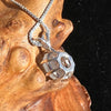 Faceted Libyan Desert Glass Necklace Sterling Silver #208-Moldavite Life