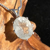 Faceted Libyan Desert Glass Necklace Sterling Silver #213-Moldavite Life