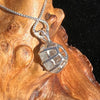 Faceted Libyan Desert Glass Necklace Sterling Silver #213-Moldavite Life