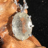 Faceted Libyan Desert Glass Necklace Sterling Silver #227-Moldavite Life