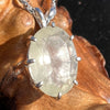 Faceted Libyan Desert Glass Necklace Sterling Silver #228-Moldavite Life