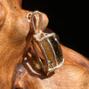 Faceted Moldavite Pendant 14k Gold #2269-Moldavite Life
