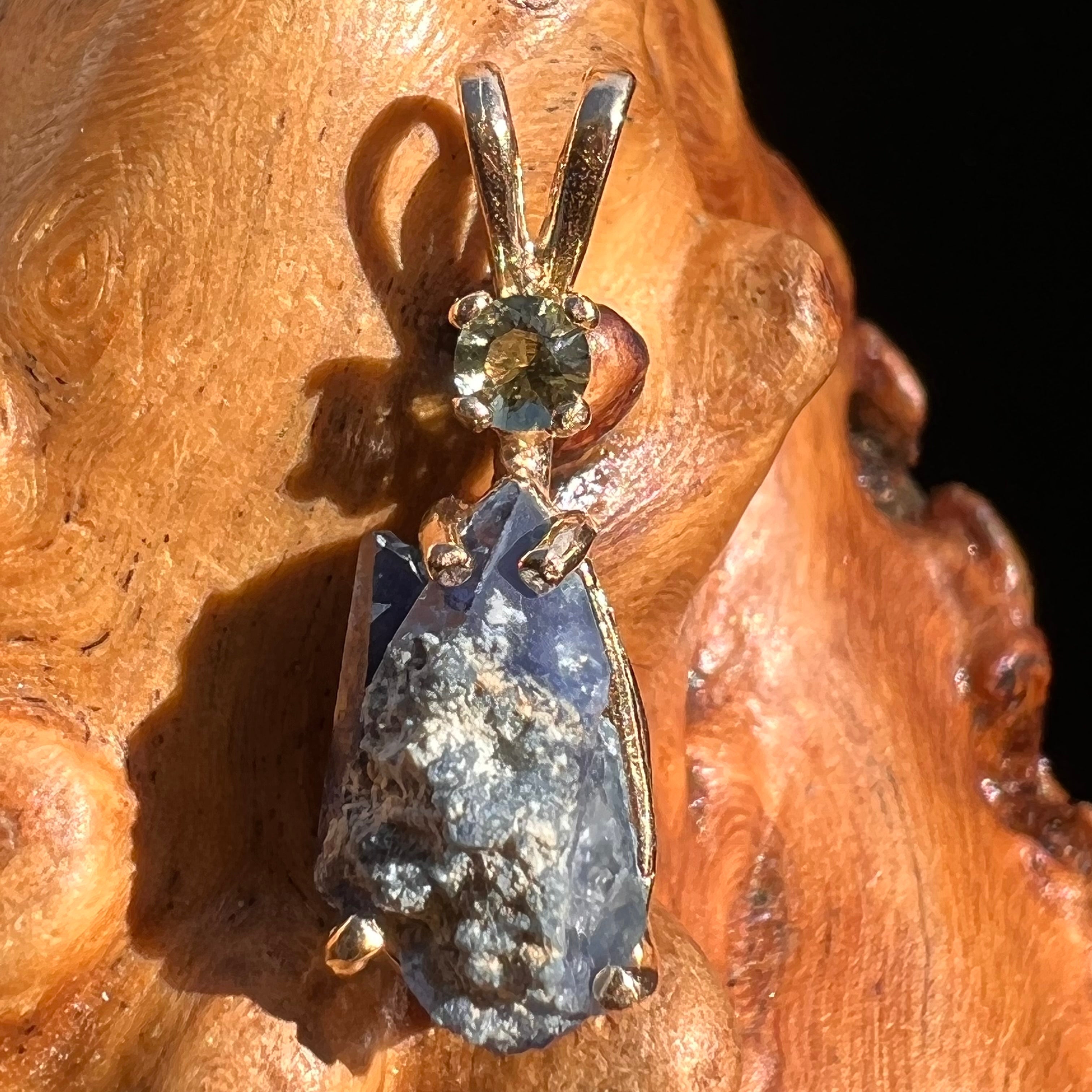 Benitoite pendant hot sale