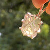 Herkimer Diamond Moldavite Basket Pendant Silver-Moldavite Life