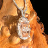 Herkimer Diamond Necklace Sterling Silver #5093-Moldavite Life